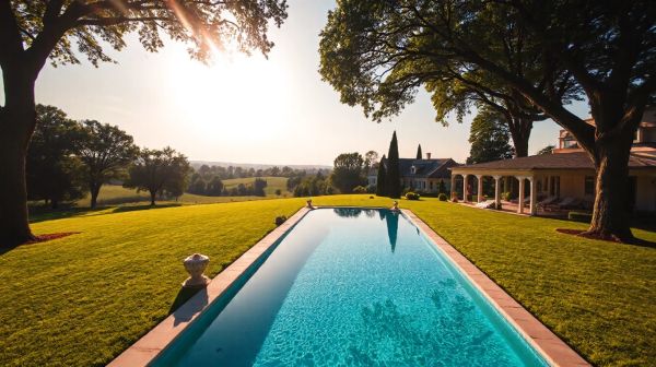Découvrez des maisons avec piscine en pleine campagne